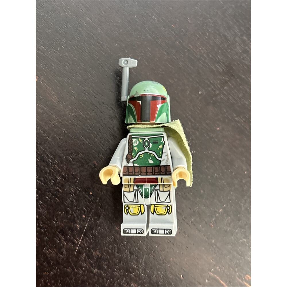 Lego Boba Fett Clone Head Minifigure #sw0822 Set #75184 Desert Skiff Escape